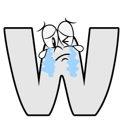 Crying W