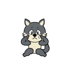 Sad Wolf