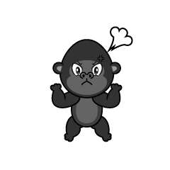 Angry Gorilla