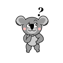 Thinking Koala