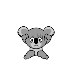 Depressed Koala