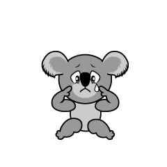Sad Koala
