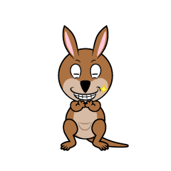 Grinning Kangaroo