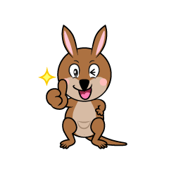 Thumbs up Kangaroo