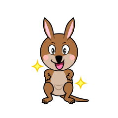 Glitter Kangaroo