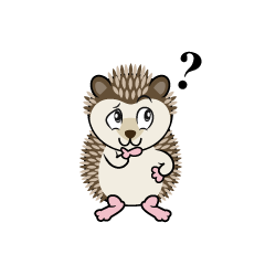 Thinking Hedgehog