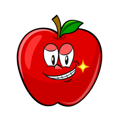 Grinning Apple