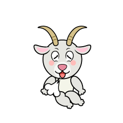Relaxing Goat