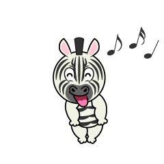 Singing Zebra