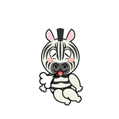 Relaxing Zebra