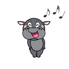 Singing Hippo