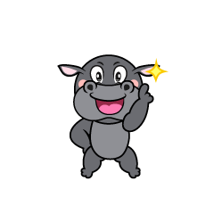 Posing Hippo