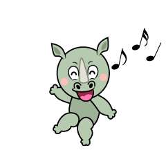 Smiling Rhino