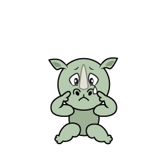 Sad Rhino