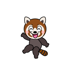 Smiling Red Panda