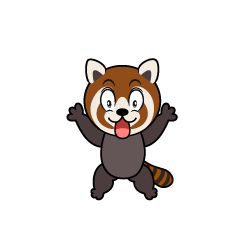 Surprising Red Panda