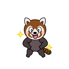 Glitter Red Panda