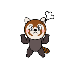 Angry Red Panda