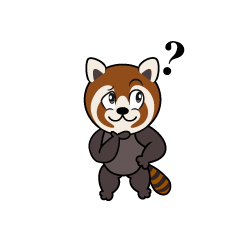 Thinking Red Panda