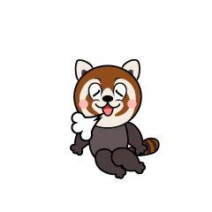 Relaxing Red Panda