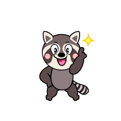 Posing Raccoon