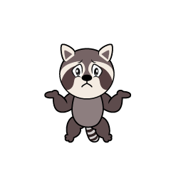 Troubled Raccoon