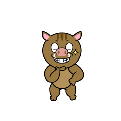Grinning Boar