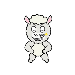 Grinning Alpaca