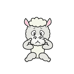 Sad Alpaca