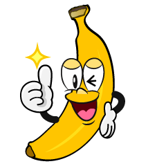 Thumbs up Banana