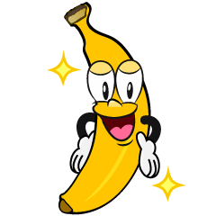 Glitter Banana