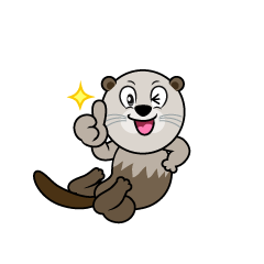 Thumbs up Sea Otter