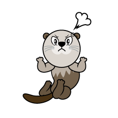 Angry Sea Otter