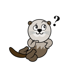 Thinking Sea Otter