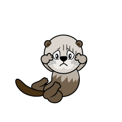 Depressed Sea Otter