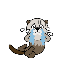 Crying Sea Otter