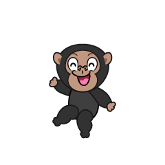 Smiling Chimpanzee