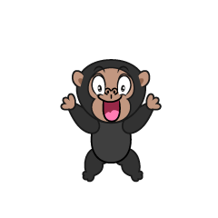 Surprising Chimpanzee