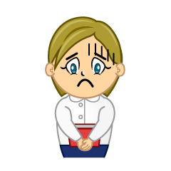 Depressed Female Teacher