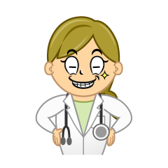 Grinning Female Doctor