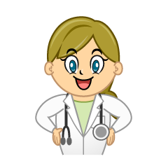 Glitter Female Doctor