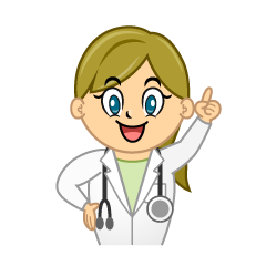 Posing Female Doctor