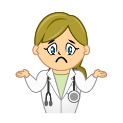 Troubled Female Doctor