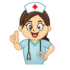 Thumbs up Nurse