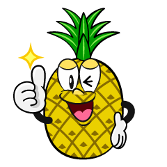 Thumbs up Pineapple