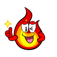 Thumbs up Flame