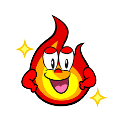 Glitter Flame