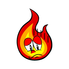 Depressed Flame