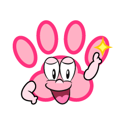 Posing Paw Print