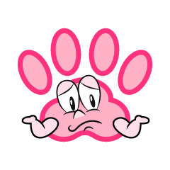 Troubled Paw Print